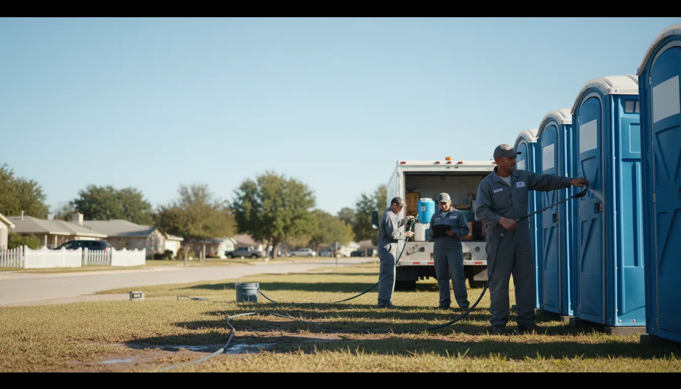 Long-Term Portable Toilet Rental in Dacoma, OK near me